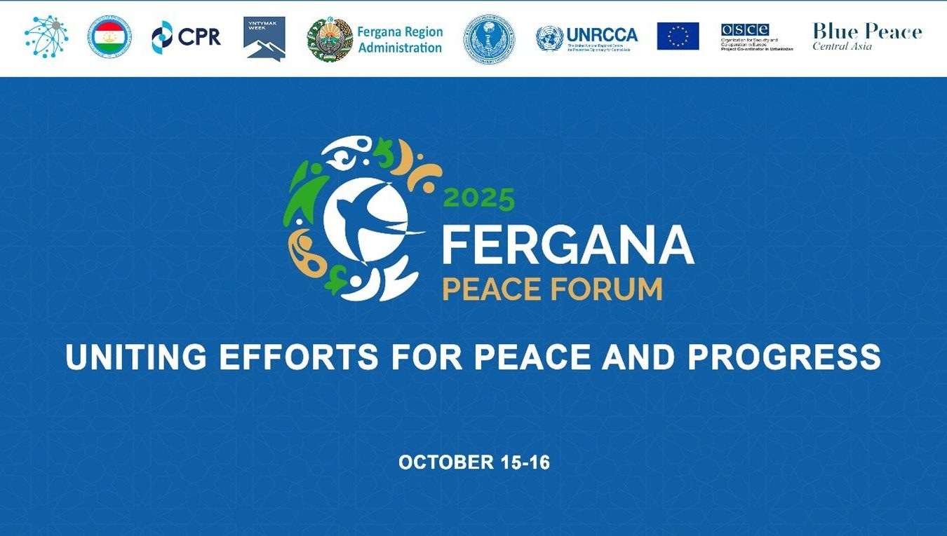 Tinchlik va taraqqiyot yo‘lida birdamlik: Farg‘onada ikki kunlik forum boshlandi