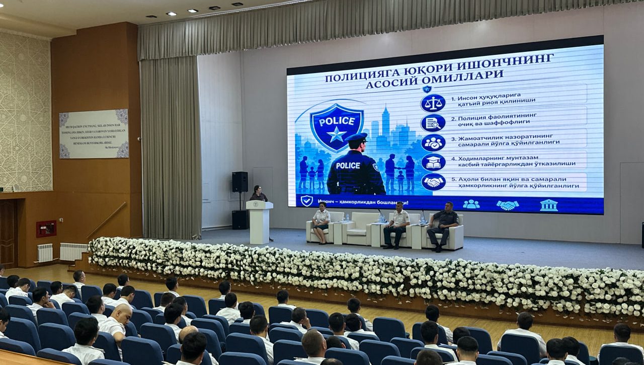 Toshkentda inson huquqlari bo‘yicha seminar-trening tashkil etildi