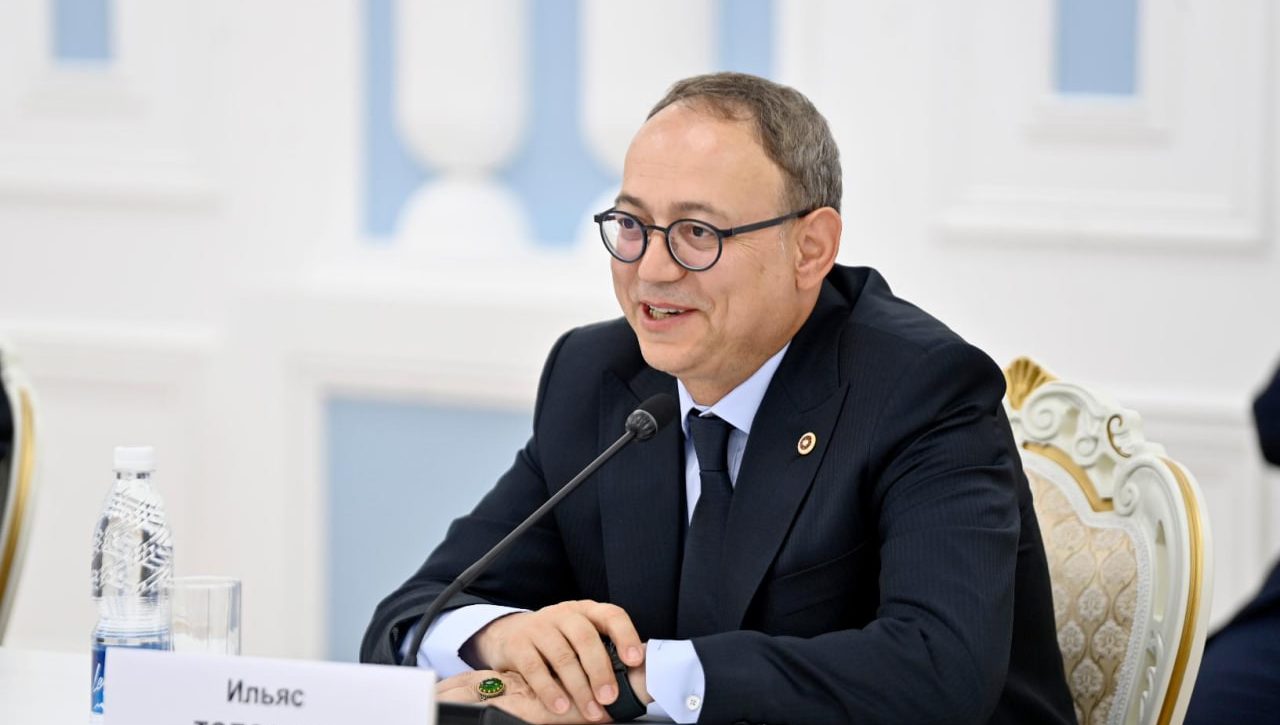 Торага Нурланбек Тургунбек уулу принял представителей Института имени Чынгыза Айтматова в Турции во главе с руководителем Ильясом Топсакалом