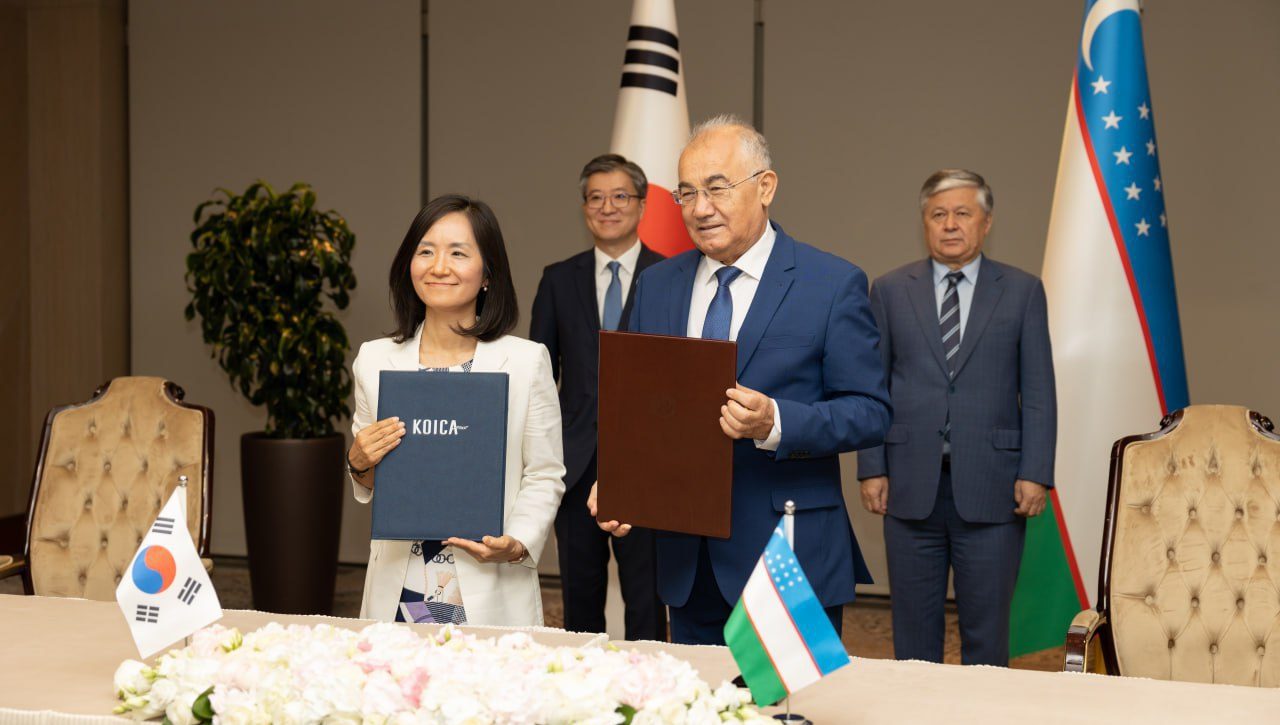 The Government of the Republic of Uzbekistan and the Korea International Cooperation Agency (KOICA) sign arrangements for 3 new projects with a total budget of $20.44 mln for implementation during 2023 - 2028