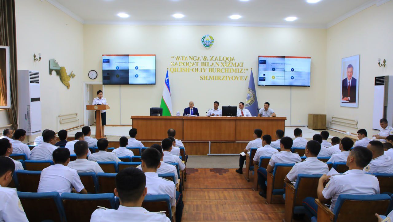 Samarqandda profilaktika inspektorlari uchun seminar-trening tashkil etildi