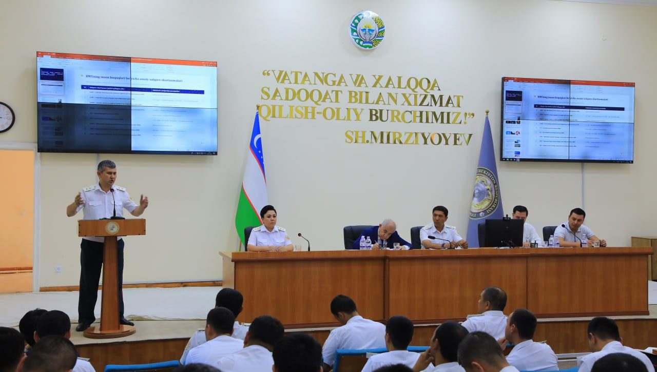 Samarqandda profilaktika inspektorlari uchun seminar-trening tashkil etildi