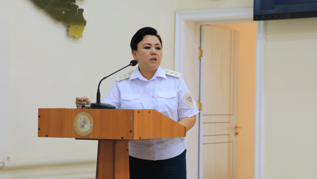 Samarqandda profilaktika inspektorlari uchun seminar-trening tashkil etildi