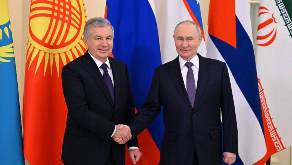 The President of Uzbekistan takes part in the EAEU Summit