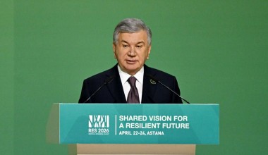 Prezident Shavkat Mirziyoyev:  “Markaziy Osiyoni ekologik farovonlik va barqaror rivojlanish makoniga aylantiramiz”