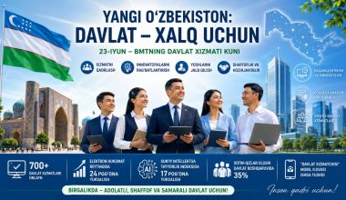 Yangi O‘zbekiston: “davlat – xalq uchun” tamoyili amalda
