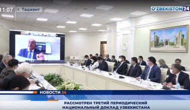 Рассмотрен третий периодический национальный доклад Узбекистана