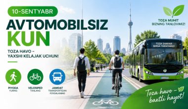 Bugun – «Avtomobilsiz kun»
