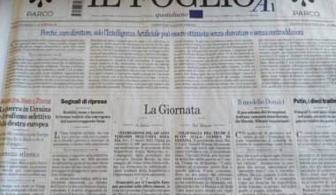 Italiyada SI yozgan ilk gazeta nashr etildi