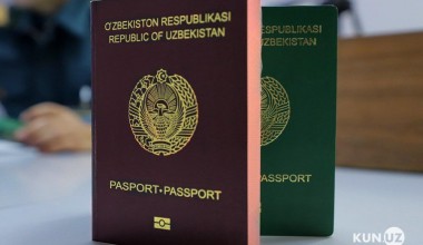 Ўзбекистон паспорти жаҳон рейтингида 72-ўринни эгаллади