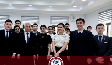 Жаҳон иқтисодиёти ва дипломатия университетида маҳорат дарси бўлиб ўтди