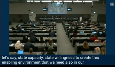 On participation in the 14th Annual Forum on Business and Human Rights