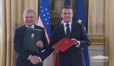 Ўзбекистон-Франция муносабатларида мутлақо янги даврни бошлаб, икки томонлама алоқалар солномасида олтин ҳарфлар билан битиладиган тарихий ташриф