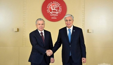 The President of Uzbekistan attends the opening ceremony of the World Nomad Games