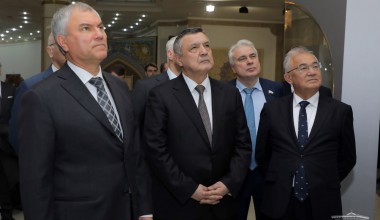 Члены делегации посетили Государственный музей истории Тимуридов