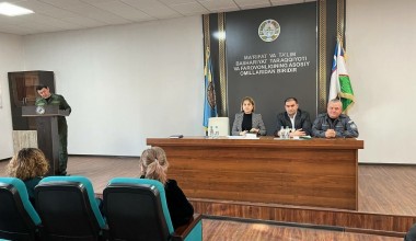 В  рамках недели, посвящённой защите прав человека в УКД УВД Бектемирского района прошел семинар, в котором приняли участие председатель Бектемирского районного суда по уголовным делам Э. Шамсутдинова и судья Ш. Амиров, прокурор данного района Т. Хусанов. 