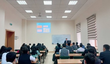 Юридик университет талабалари учун маҳорат дарси ташкил қилинди