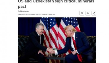 “Reuters”: AQSH va O‘zbekiston muhim kelishuvga erishdi