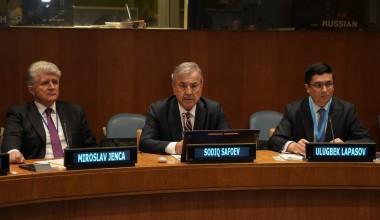 BMT Bosh qarorgohida “Yangi O‘zbekiston: Shavkat Mirziyoyev yo‘li” kitobi taqdimoti bo‘lib o‘tdi