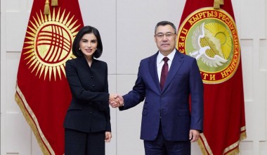 Саида Мирзиёева Қирғизистон Президенти билан учрашди