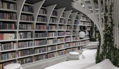 Varshava metrosida kutubxona ochildi