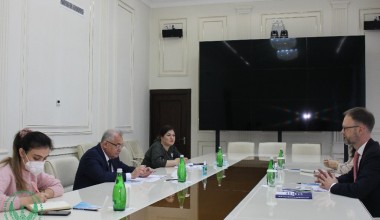 О встрече c Чрезвычайным и Полномочным Послом Швейцарии в Республике Узбекистан К. Оболенским 