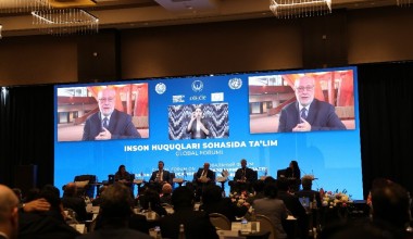 Кристос ГИЯКУМОПУЛОС: «Очень уместно, что Глобальный Форум проходит в древнем городе Самарканде, месте, где замечательные научные труды создавались и передавались на протяжении веков».