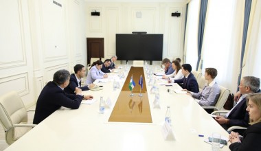 Европа Иттифоқининг GSP+ дастури бўйича миссияси делегацияси билан учрашув