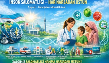 INSON SALOMATLIGI – HAR NARSADAN USTUN