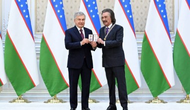 O‘zbekiston xalq artisti Farrux Zokirov sharaflandi