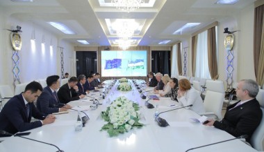 Министр юстиции встретился со Специальным представителем Евросоюза по Центральной Азии Тери Хакала