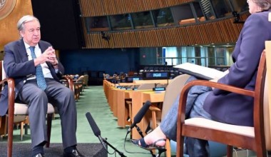 BMT rahbari dunyo yetakchilarini 