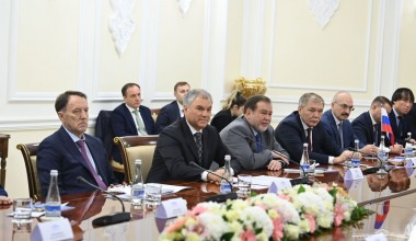 Встречи в рамках визита Председателя Государственной Думы Федерального Собрания РФ