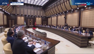 Ўзбекистон Республикаси Президенти Шавкат Мирзиёевнинг Туркия Республикасига давлат ташрифига бағишланган махсус кўрсатув
