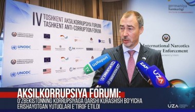 Aksilkorrupsiya forumi: O‘zbekistonning korrupsiyaga qarshi kurashish bo‘yicha erishayotgan yutuqlari e’tirof etildi