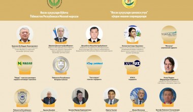 «Tong yulduzi» газетаси таҳририяти «Инсон ҳуқуқлари ҳимояси учун» кўкрак нишони совриндори!