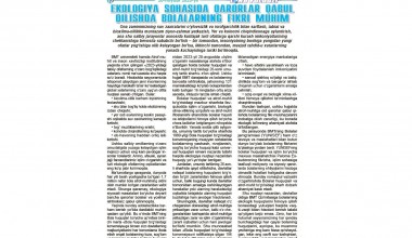 Экология соҳасида қарорлар қабул қилишда болаларнинг фикри муҳим